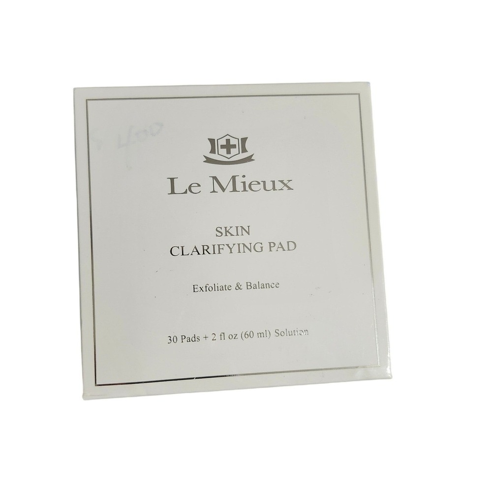 Le Mieux Skin Clarifying Pad Exfoliating System 30 Pads + 2oz Solution New Boxed